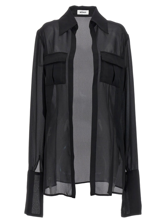 Monot モノット「Georgette」シャツ - Image 1