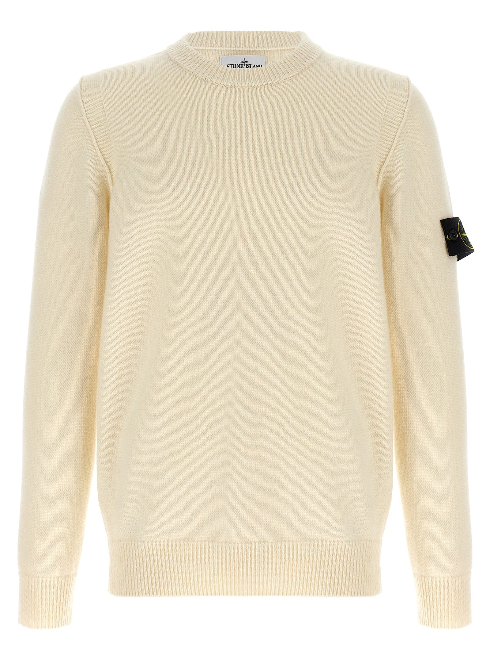 Stone Stone Island Logo Badge Sweater - Image 1