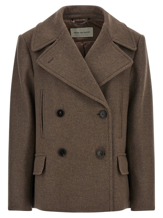 Monot Dries Van Noten 'Vafel' Coat - Image 1