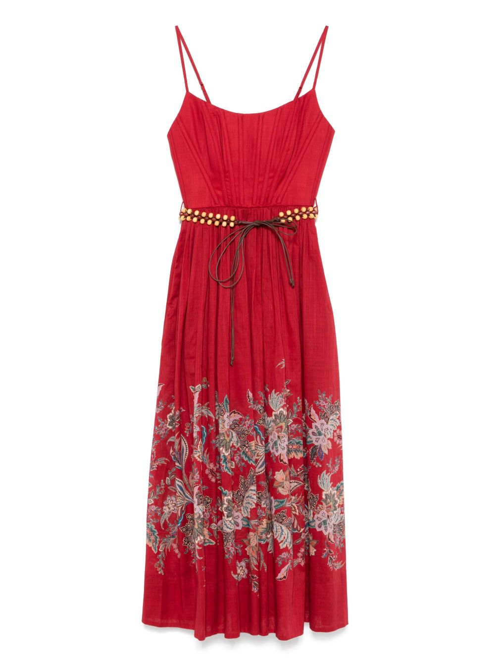 Zimmermann Zimmermann Rhiannonプリントミディドレス - Image 1