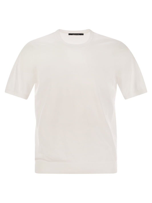 Tagliatore Tagliatore Basic半袖コットンTシャツ - Image 1