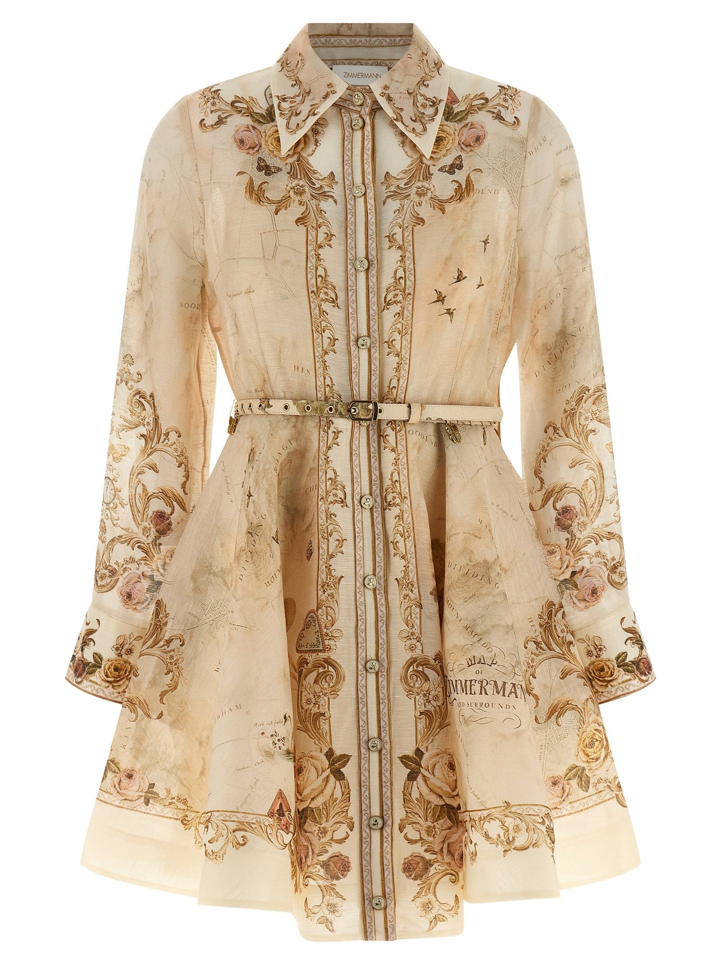 Zimmermann Zimmermann 'Memento Buttonded'ドレス - Image 1