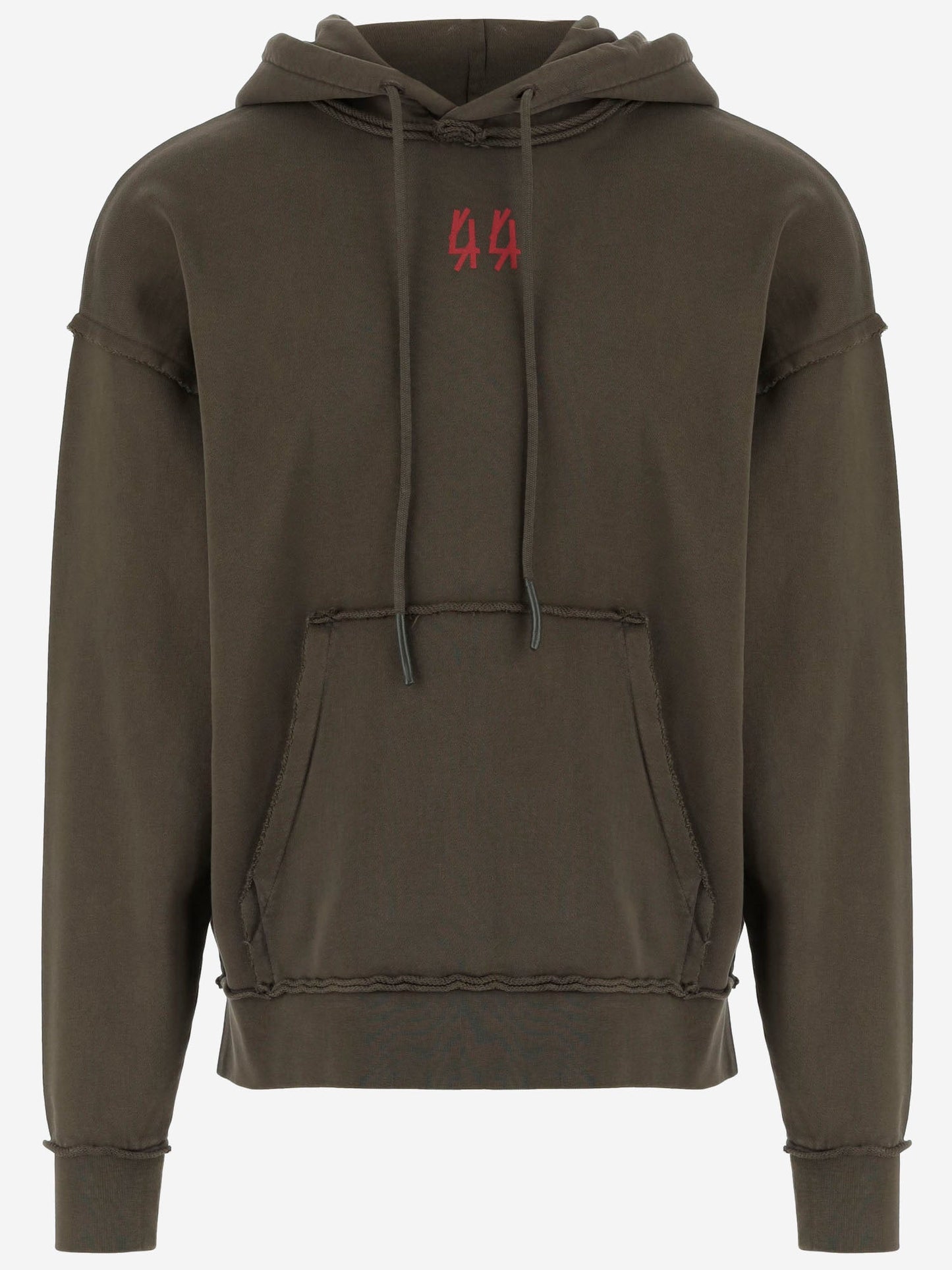 44 44ラベルグループプリントコットンスウェットシャツ - Image 1