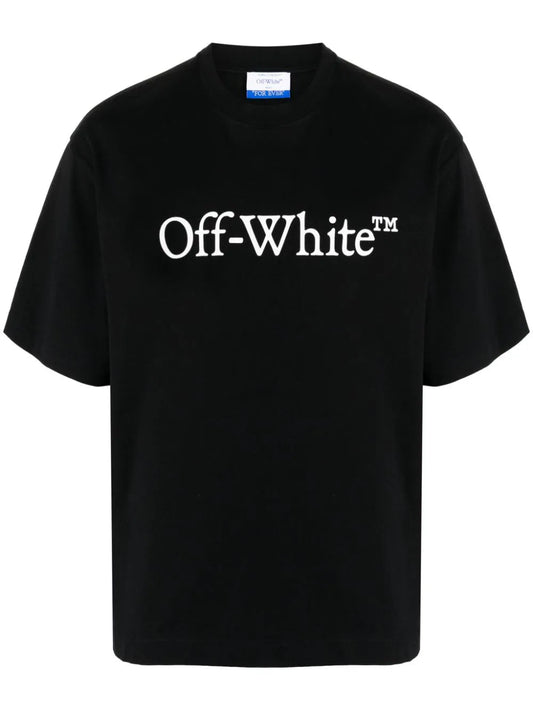 Off Off White Big Bookish Skate Cotton T Shirt - Image 1