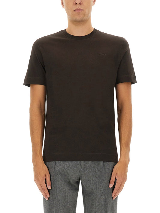 Zegna ゼンナコットンTシャツ - Image 1