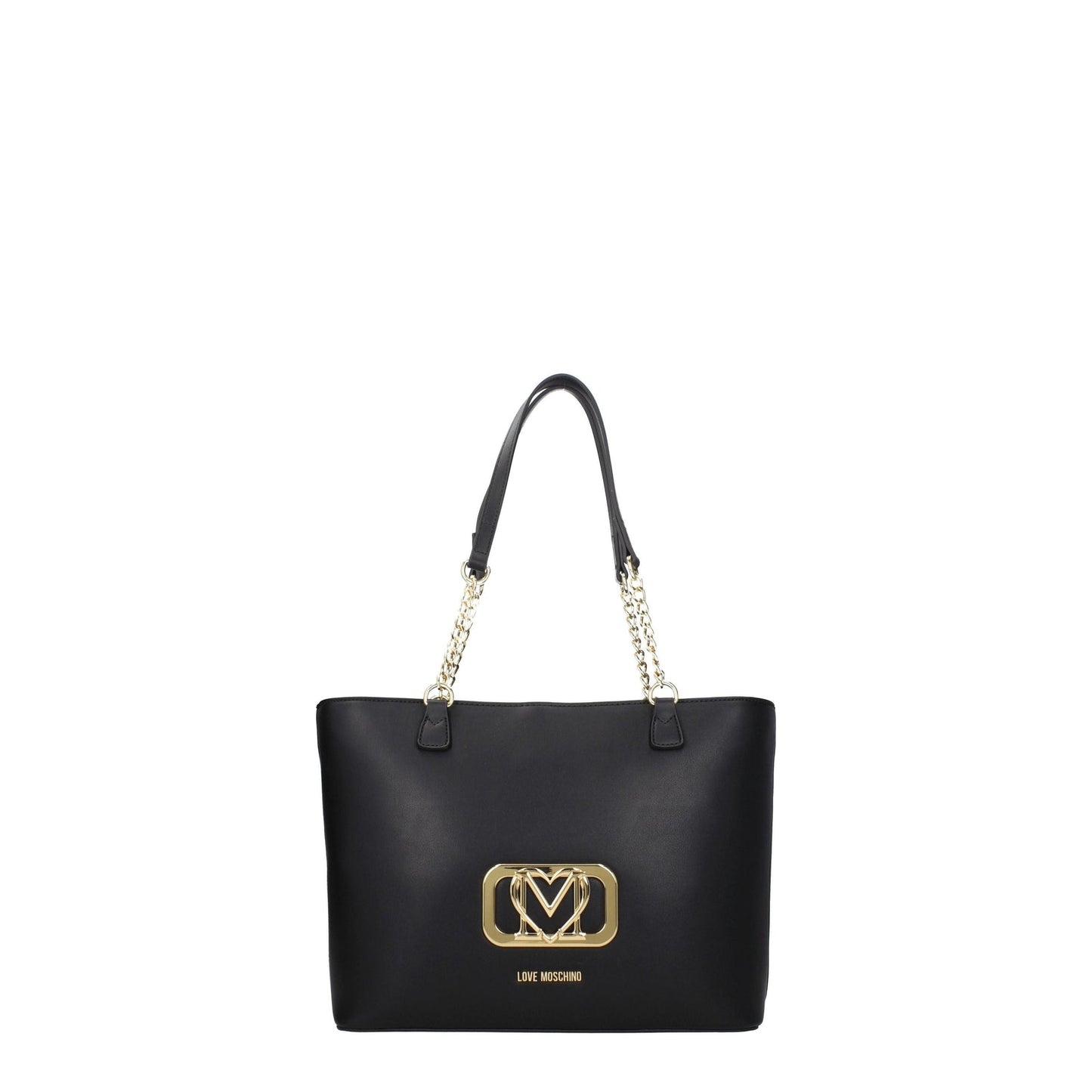 Moschino モスキーノのショルダーバッグが大好きな女性ポリウレタンブラック - Image 1