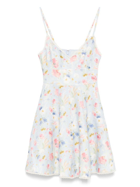 Zimmermann Zimmermann Lucky Linen Mini Dress - Image 1