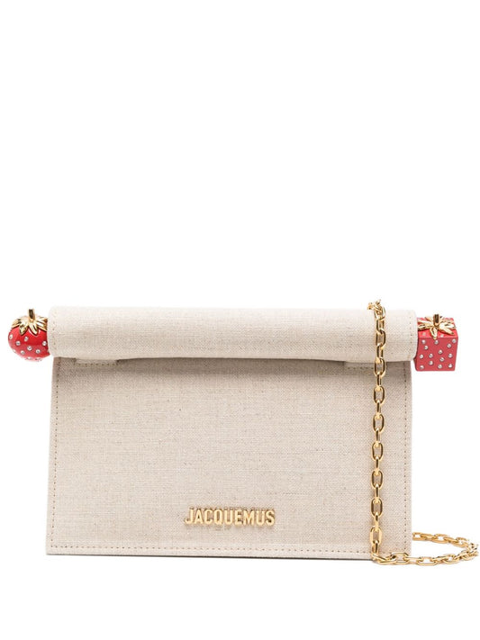 Jacquemus Jacquemus La Pochette Rond Carré Clutch - Image 1