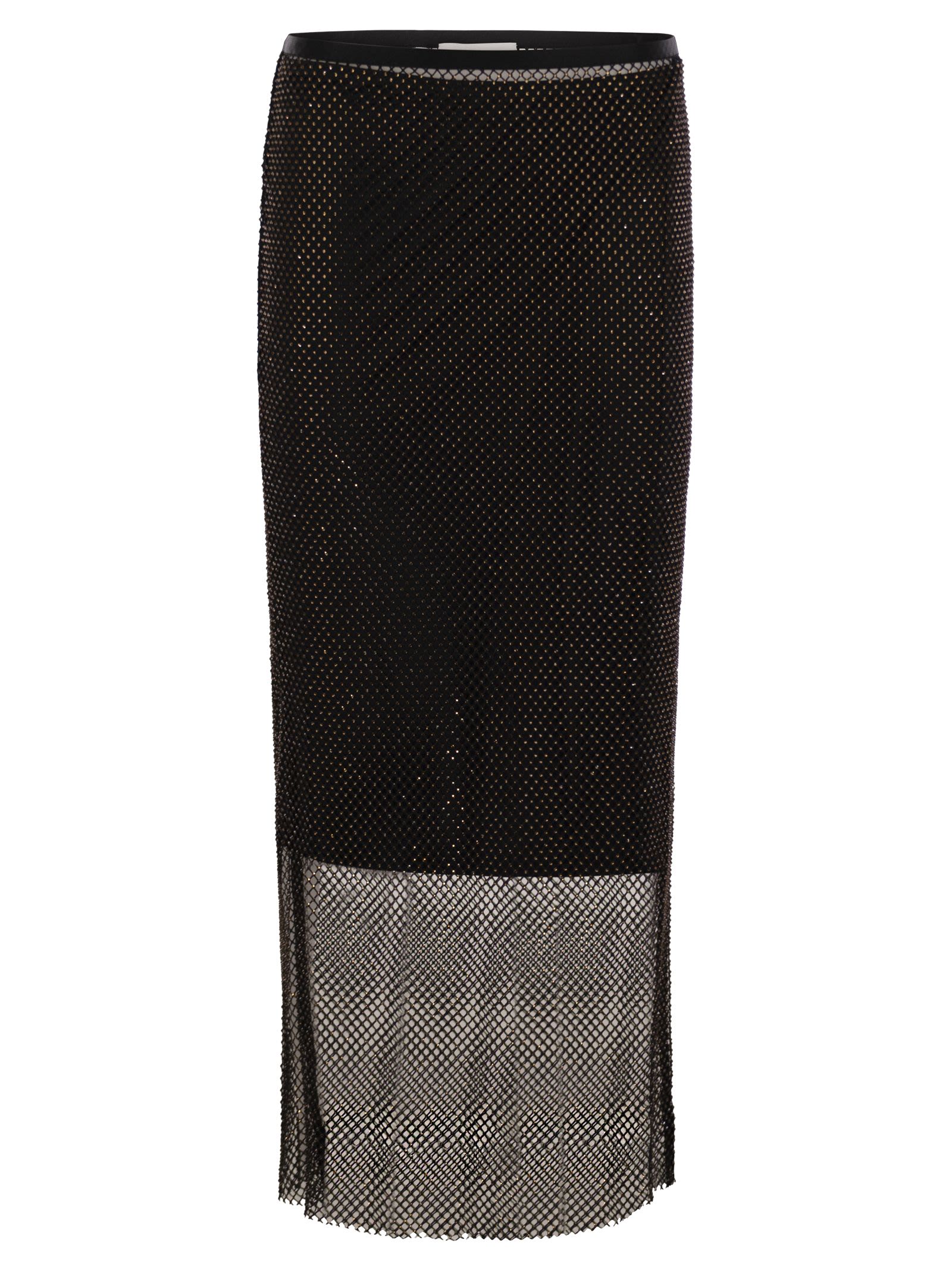 Sportmax SportMaxはラインストーンでLonguetteを再生します - Image 1