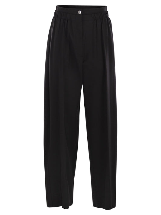 Sportmax ストレッチウールのSportMax Quito Wide Leg Pounsers - Image 1
