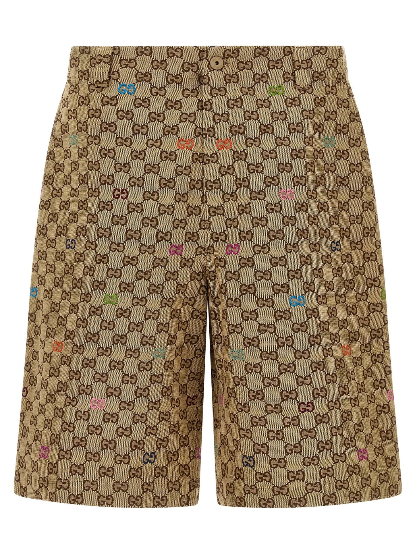 Gucci グッチ マルチカラー フィル クーペ バミューダ ショーツ - Image 1