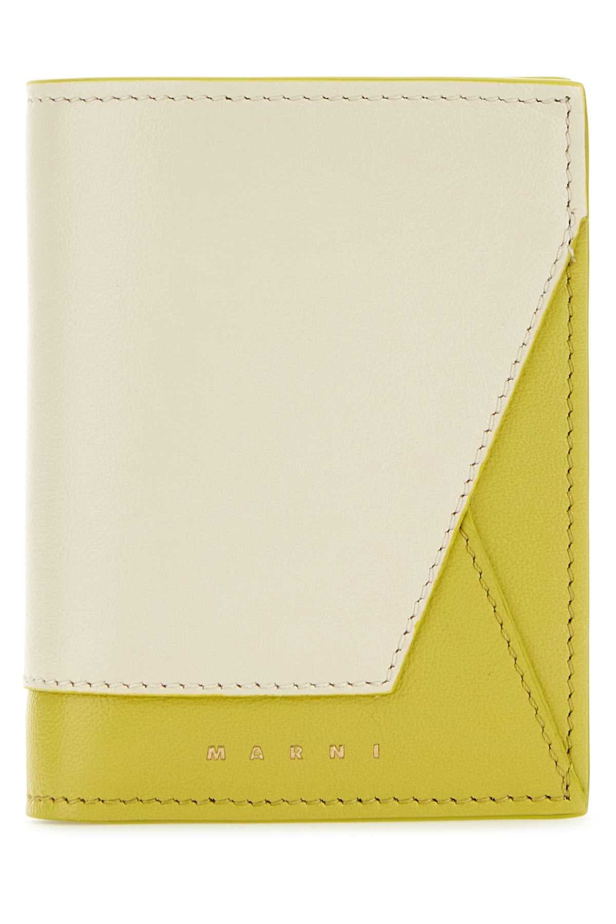 Marni Marni Two Toneレザーウォレット - Image 1