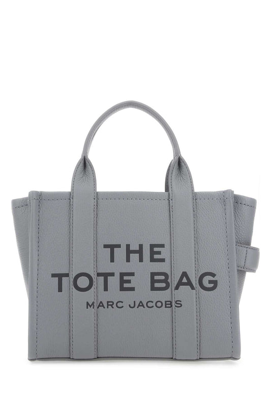 Marc マークジェイコブスグレイレザーミニトートバッグハンドバッグ - Image 1