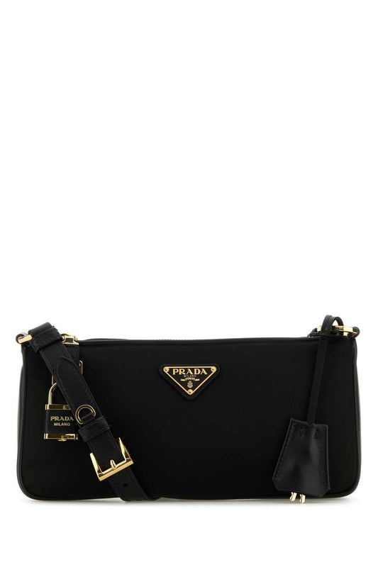 Prada プラダブラックReナイロンクロスボディバッグ - Image 1