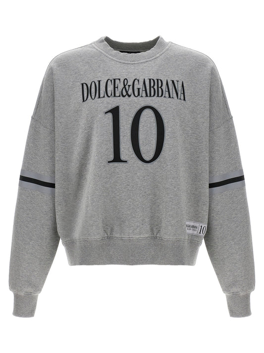 Dolce ドルチェ＆ガッバーナ '10'スウェットシャツ - Image 1