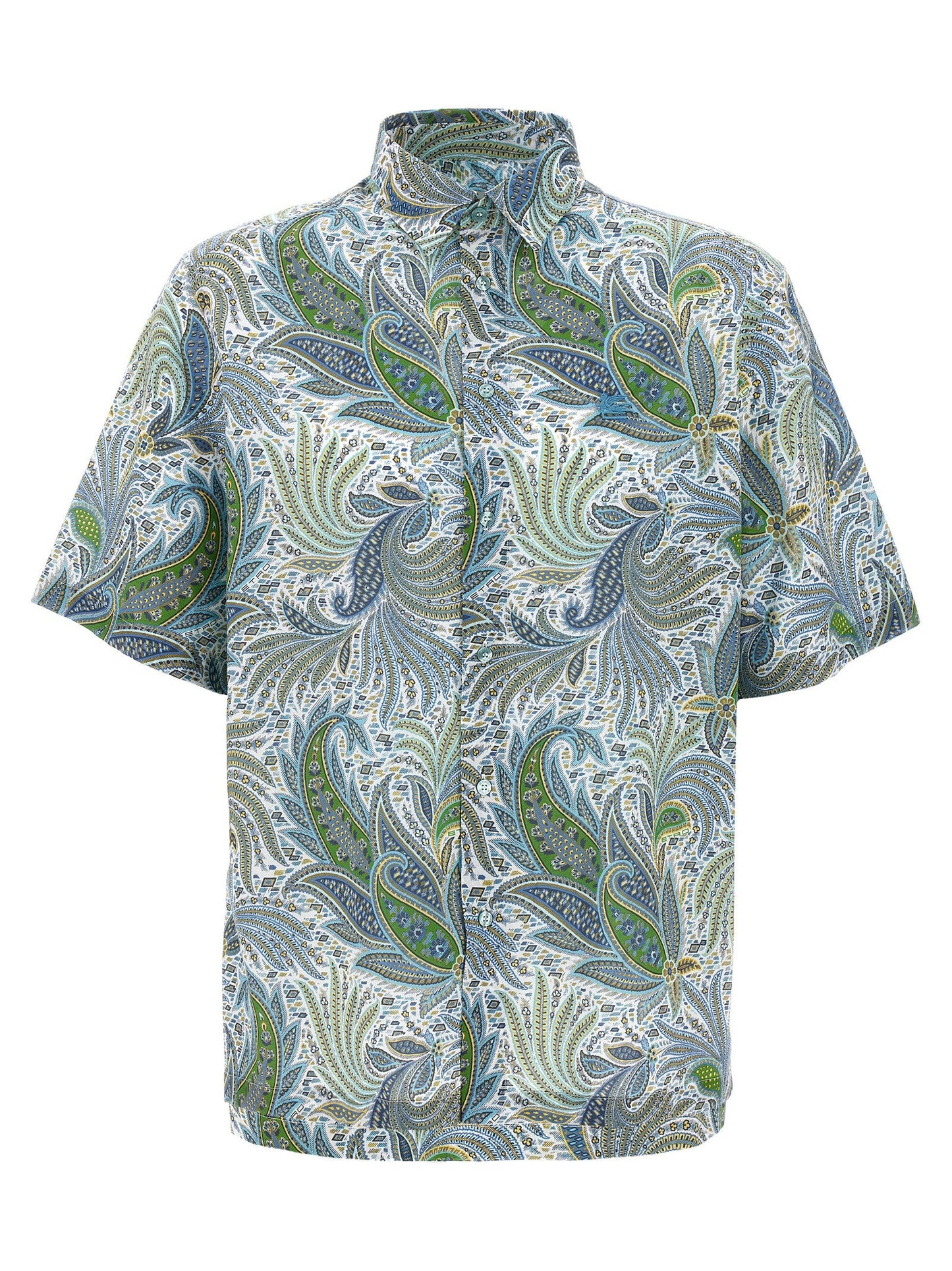 Etro エトロペイズリーフラワーシャツ - Image 1