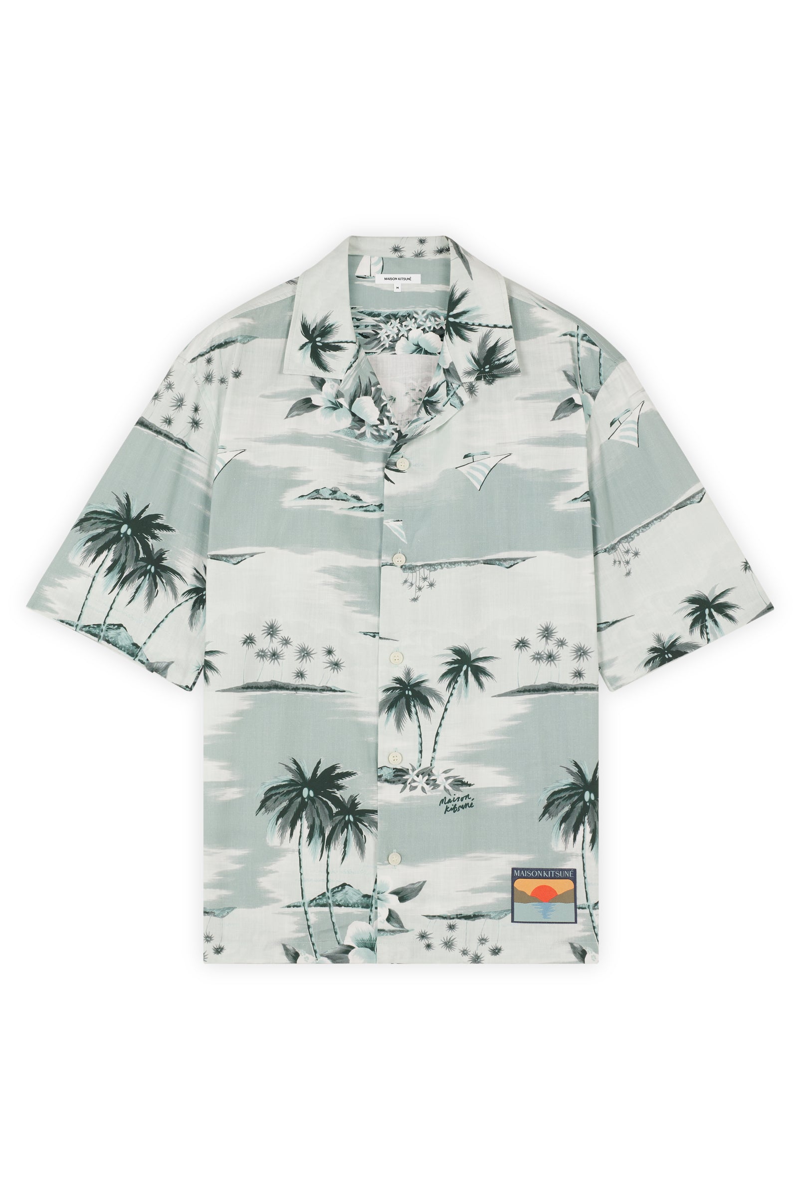 Maison メゾンキツネ 'シャツブルー - Image 1