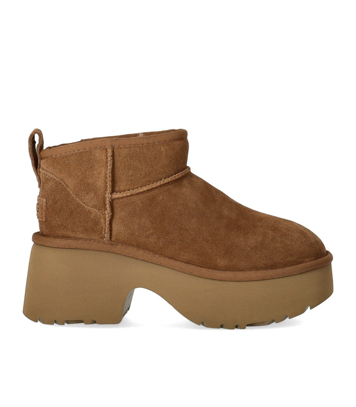 Ugg UGG Classic Ultra Mini New Heights Chestnut Boot - Image 1