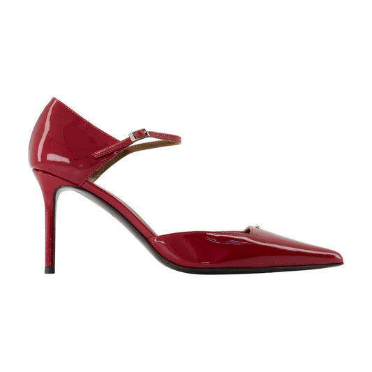 Monot Raquel 85ポンプGiuseppe Zanotti Leather Red - Image 1