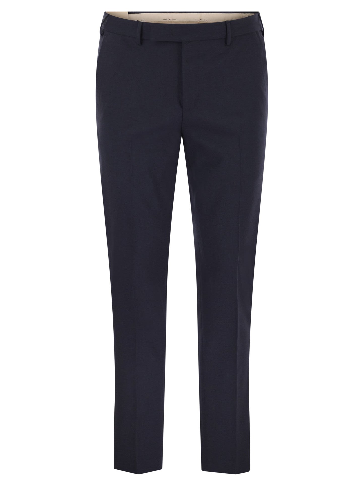 Pt Pt Torino Dieci Stretch Virgin Wool Trousers - Image 1