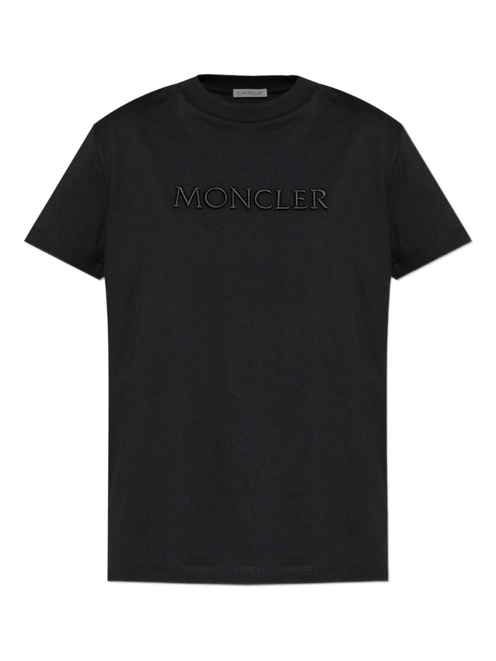 Moncler モンクラーロゴコットンTシャツ - Image 1