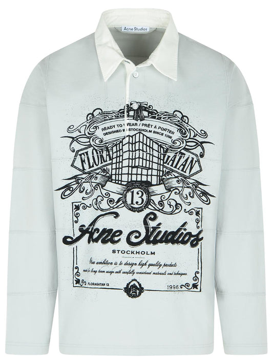 Acne にきびスタジオグレーコットンセーター - Image 1