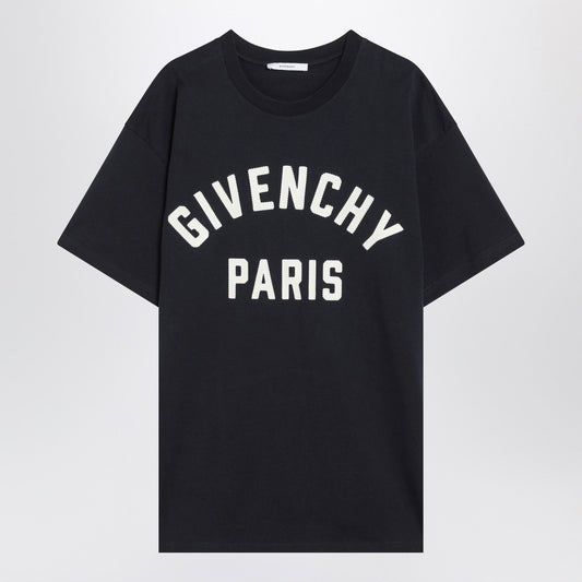 Givenchy ロゴ付きのGivenchy Navy半袖Tシャツ - Image 1