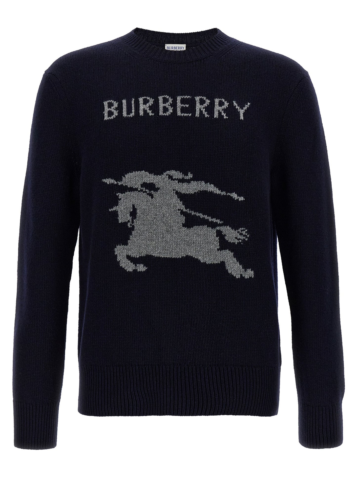 Burberry バーバリーロゴインタールシアセーター - Image 1