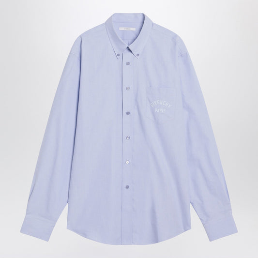 Givenchy Givenchy Light Blue Button Down Shirt In Cotton - Image 1