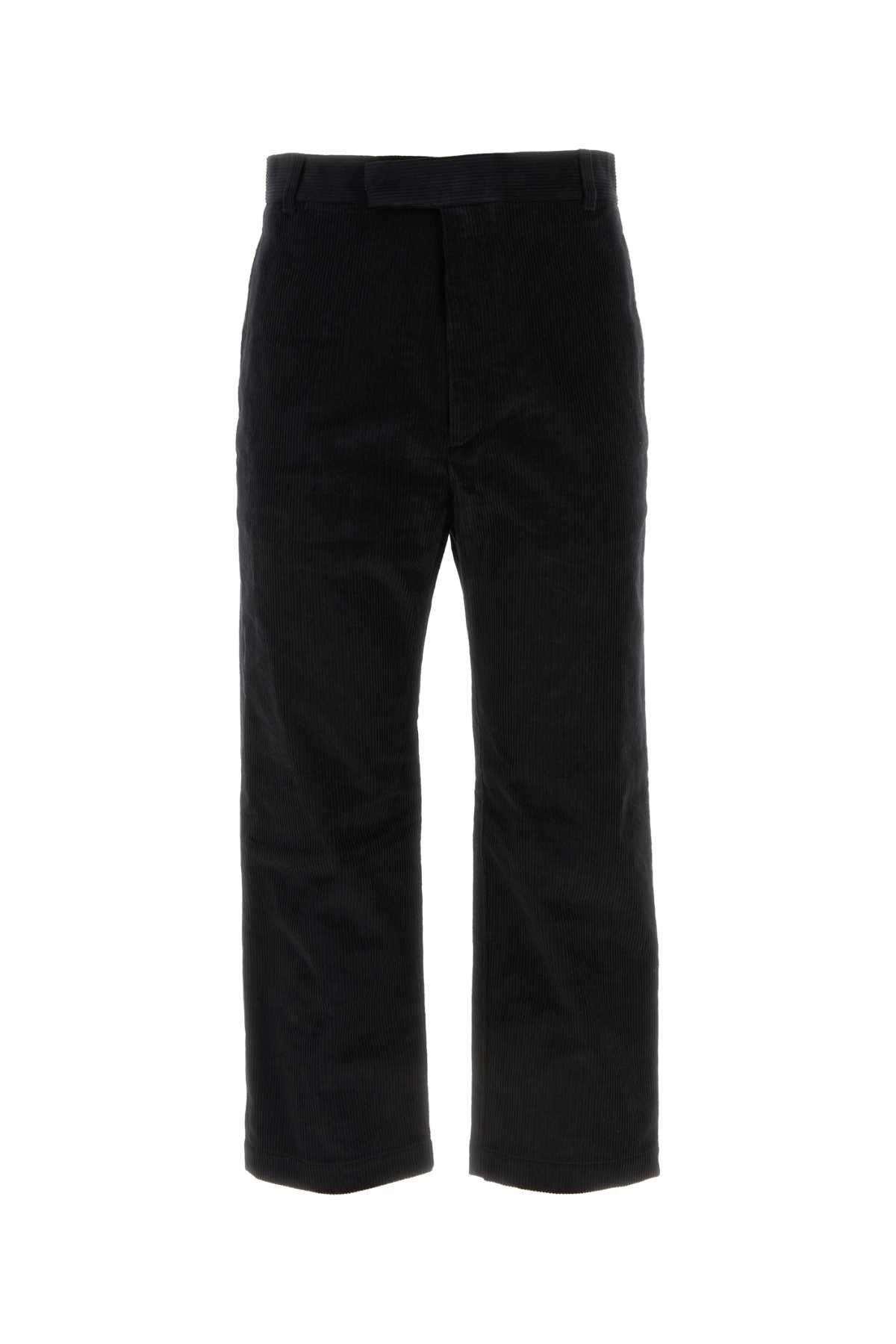 Thom Thom Browne Black Corduroy Pant - Image 1