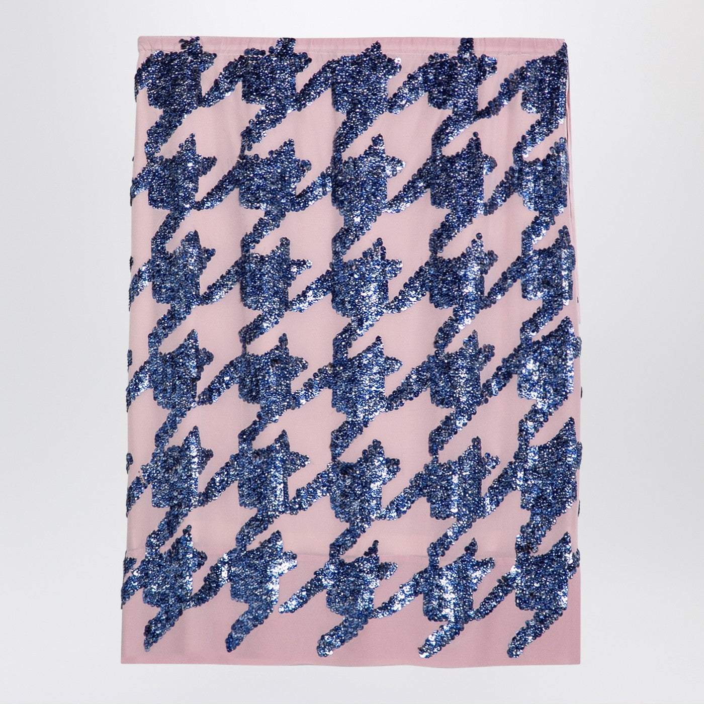 Monot Dries Van Notenピンクシルクスパンコールスカート - Image 1