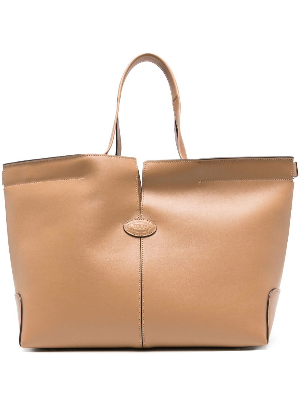 Tods トッド 'S Diバッグフォリオレザーショッピングバッグ - Image 1