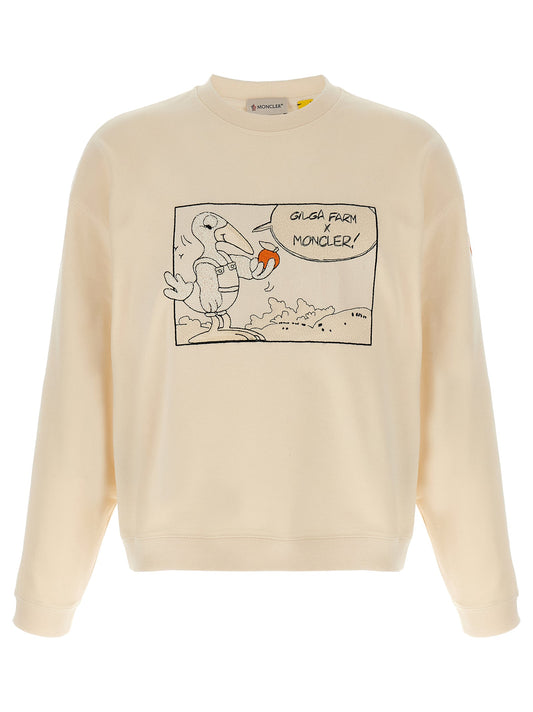 Moncler Moncler Genius Moncler X Gilga Farm Sweatshirt By Donald Glover - Image 1