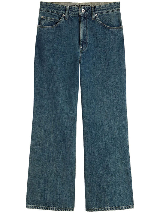 Jil Jil Sander Plus Denim Wide Leg Jeans - Image 1