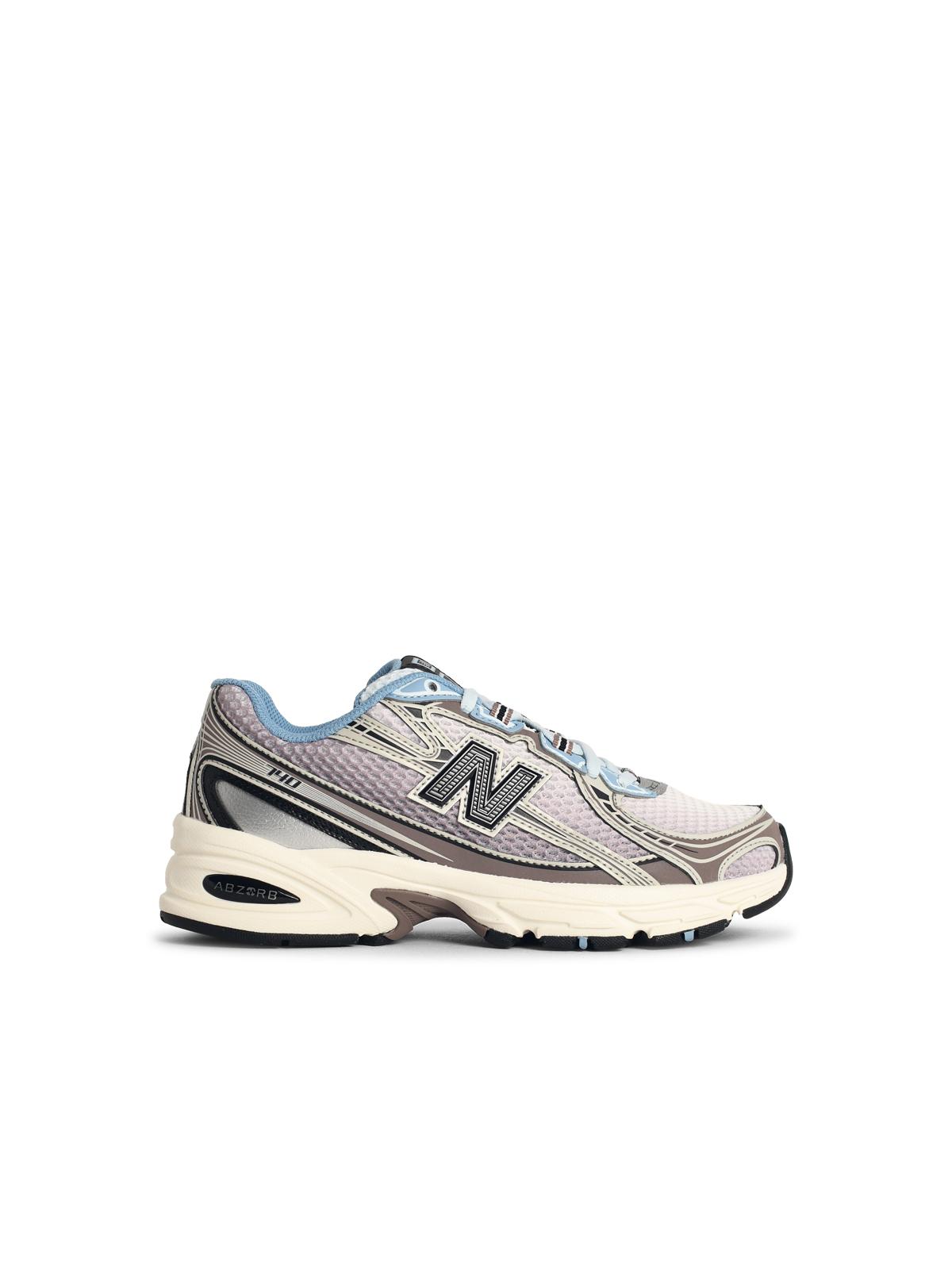 Designer Brand New Balance '740'マルチカラーファブリックブレンドスニーカー - Image 1
