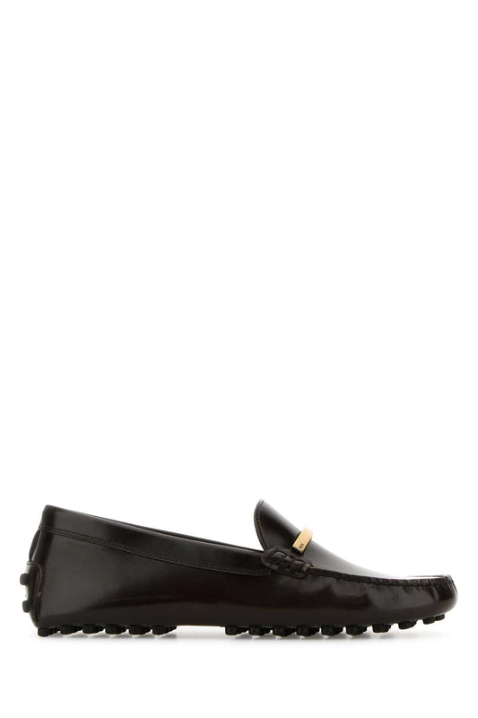 Tods トッド 'S 茶色の革のローファー - Image 1