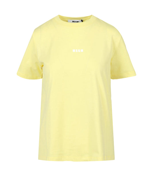 Msgm MSGM Tシャツとポロスイエロー - Image 1