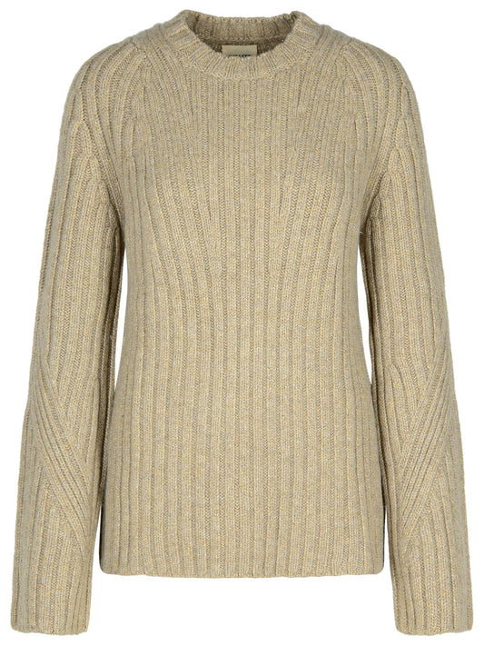 Khaite Khaite 'Calvin' Beige Cashmereセーター - Image 1