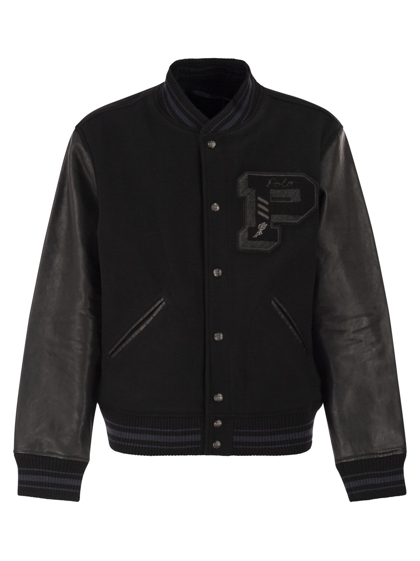 Polo ポロ ラルフローレンのアイコニック レターマン ジャケット - Image 1