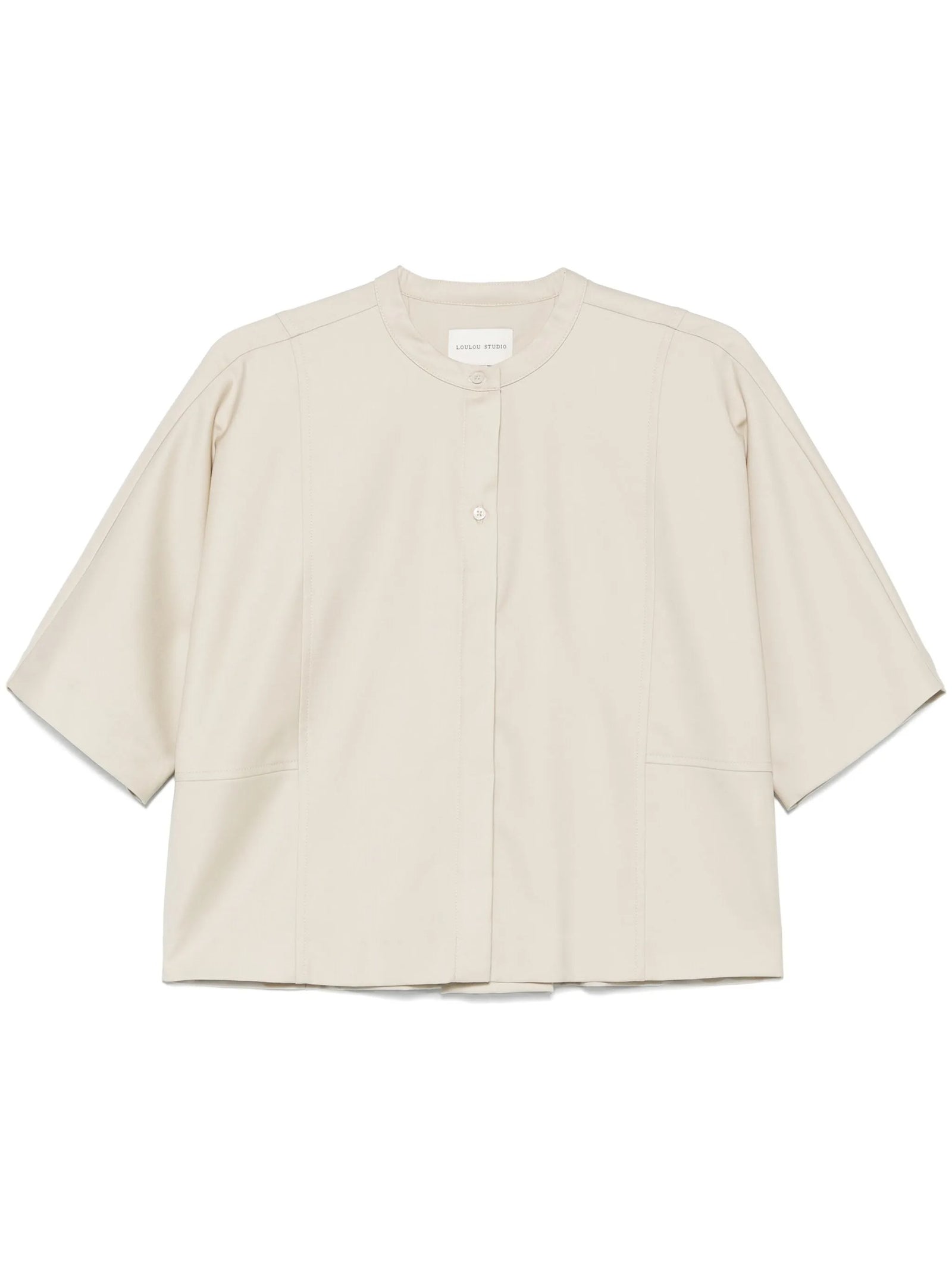 Loulou Loulou Studio半袖ブラウス - Image 1