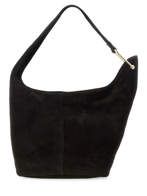 Michael By Michael Kors Leather Hobo Bag