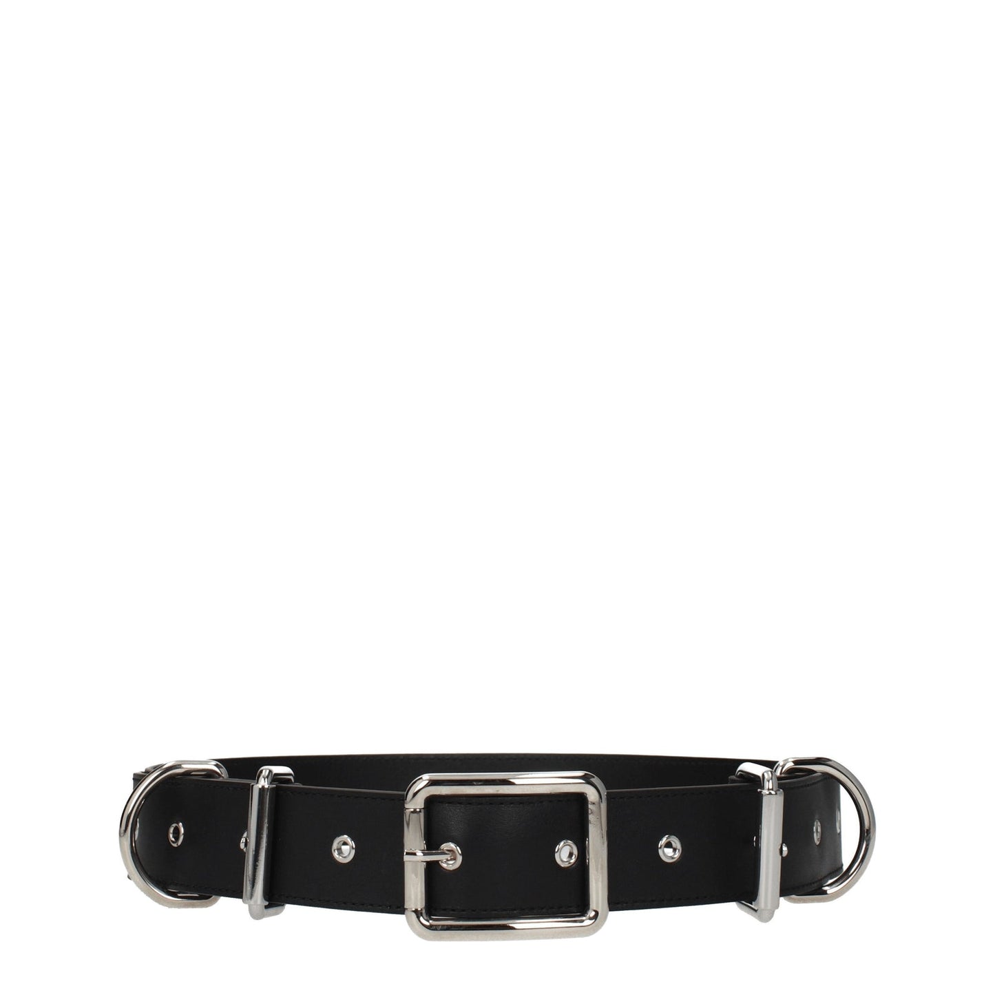 Moschino モスキーノベルトレザーブラック - Image 1