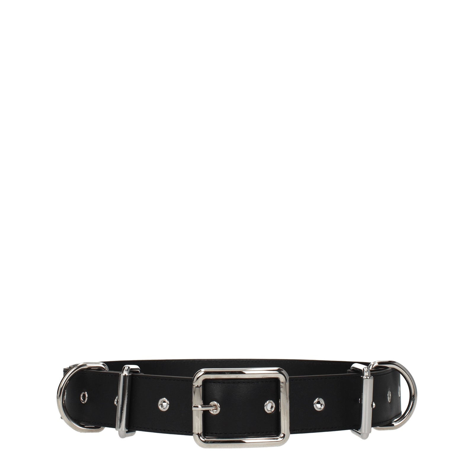 Moschino モスキーノベルトレザーブラック - Image 1