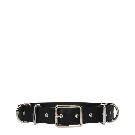 Moschino モスキーノベルトレザーブラック - Image 1