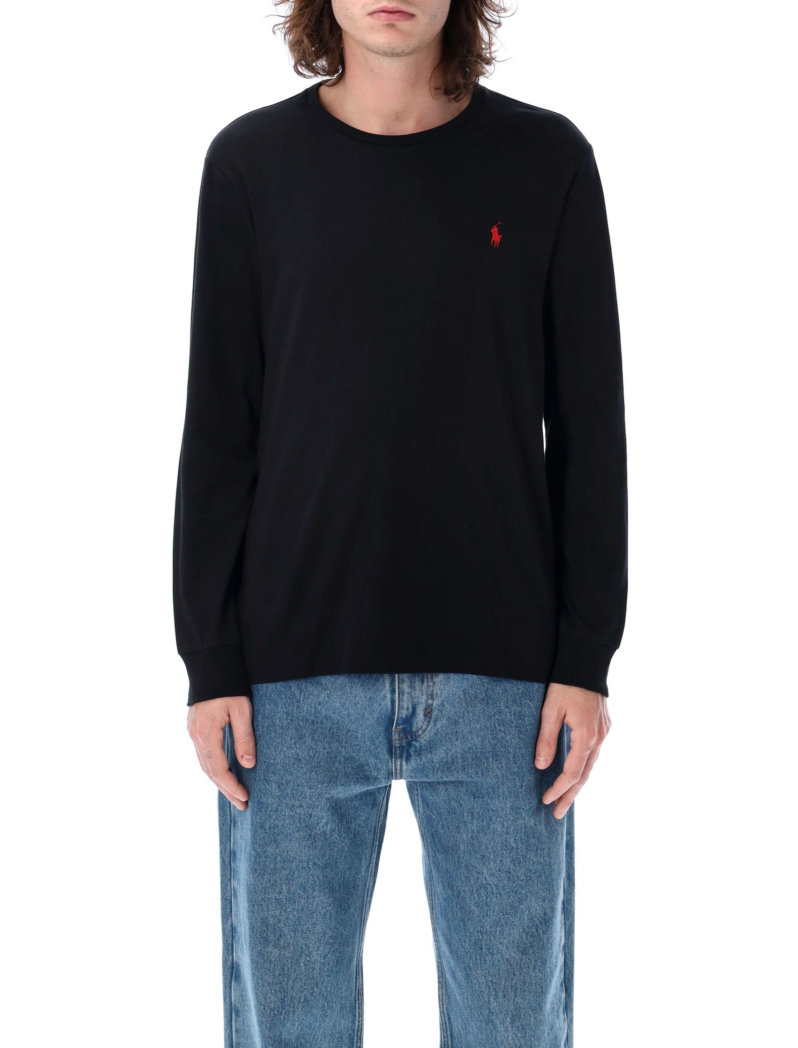 Polo ポロラルローレンTシャツとポロスブラック - Image 1