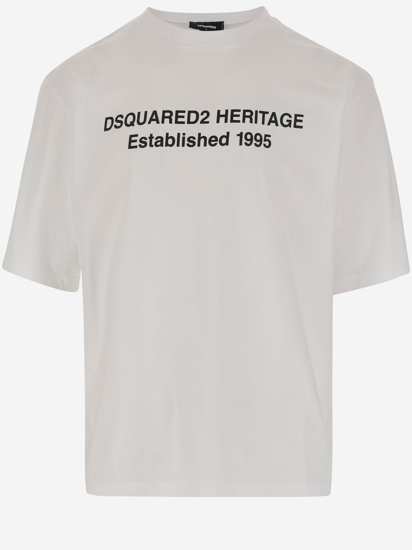 Dsquared2 Dsquared2コットンTシャツロゴ付き - Image 1