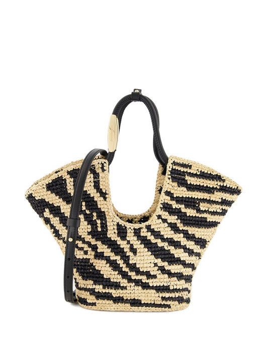 Zimmermann Zimmermann Goldentime Small Rafia Tote - Image 1