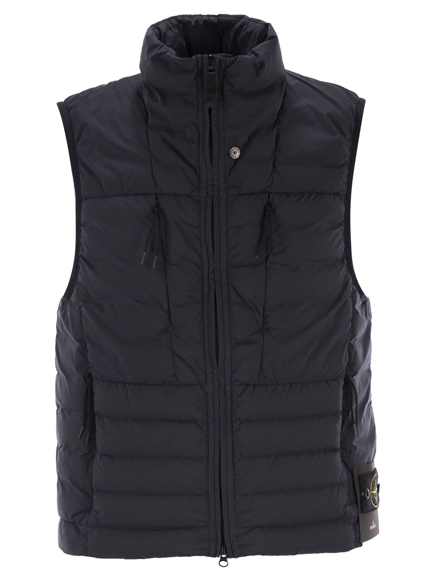 Stone Stone Island ダウン ベスト シームレス チャンネルと防滴機能付き - Image 1