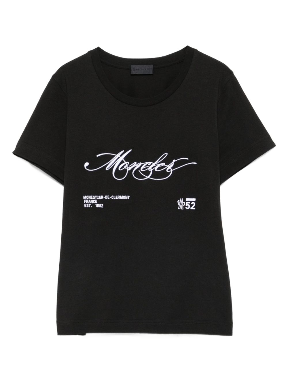 Moncler モンクラーロゴコットンTシャツ - Image 1