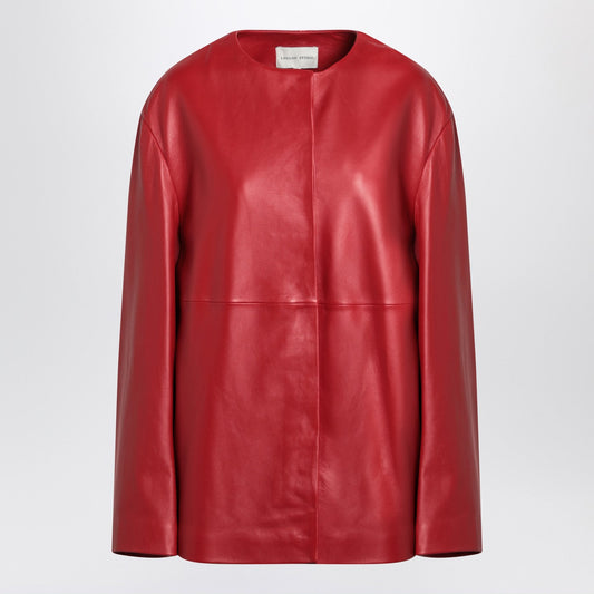 Loulou Loulou Studio Red Atalia Leather Jacket - Image 1